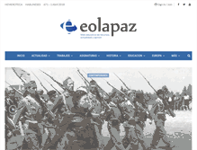 Tablet Screenshot of eolapaz.com